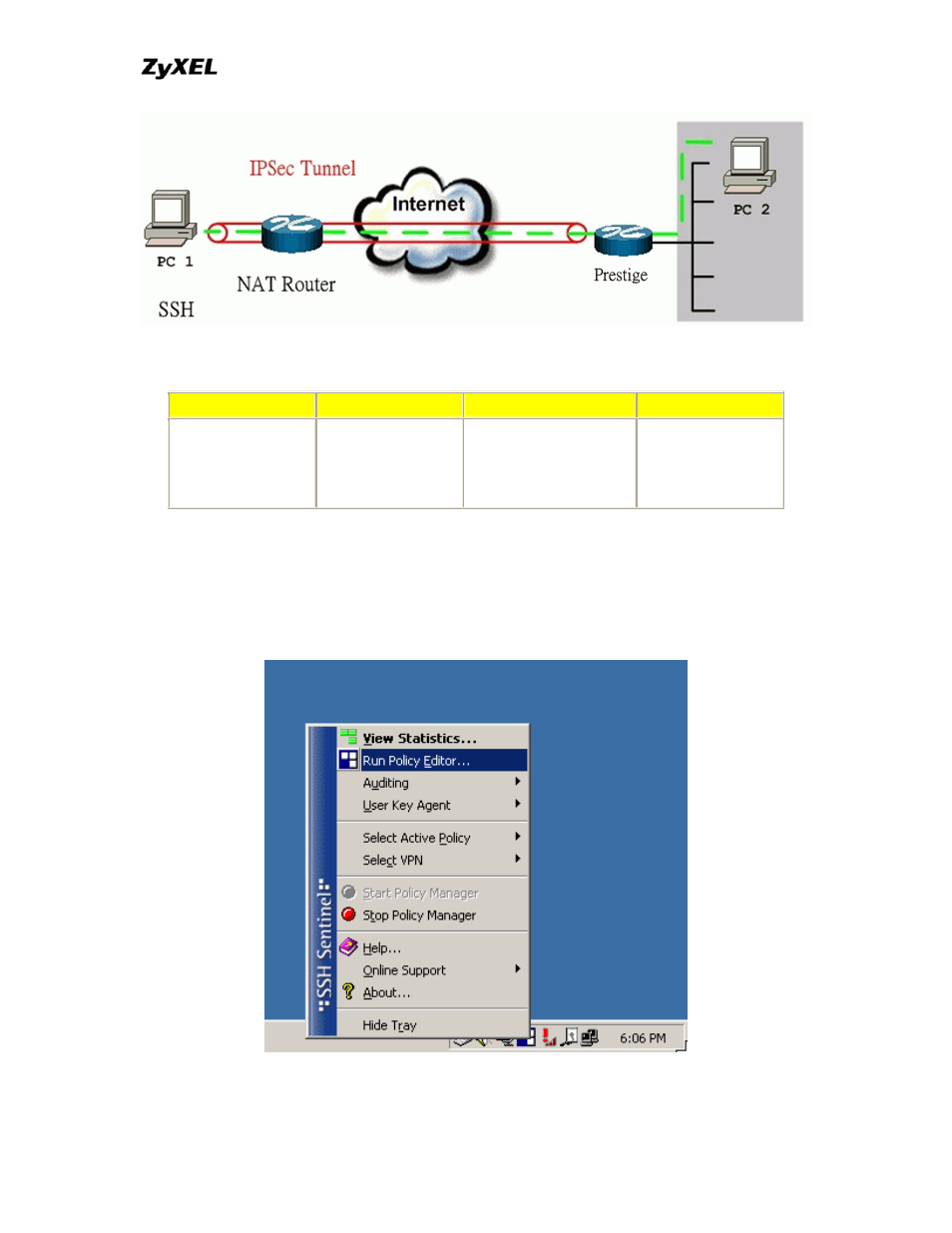 ZyXEL Communications P-202 User Manual | Page 304 / 434
