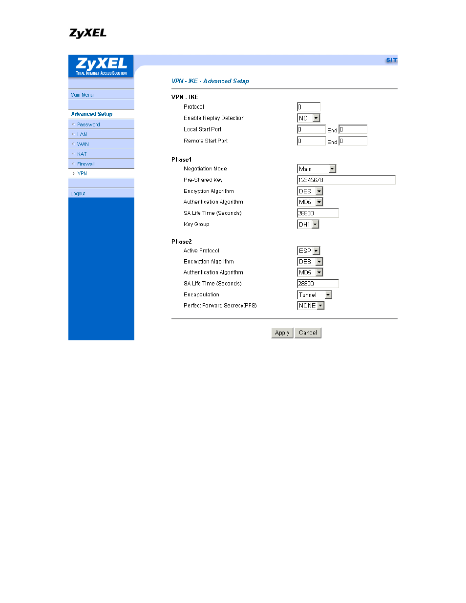 ZyXEL Communications P-202 User Manual | Page 318 / 434