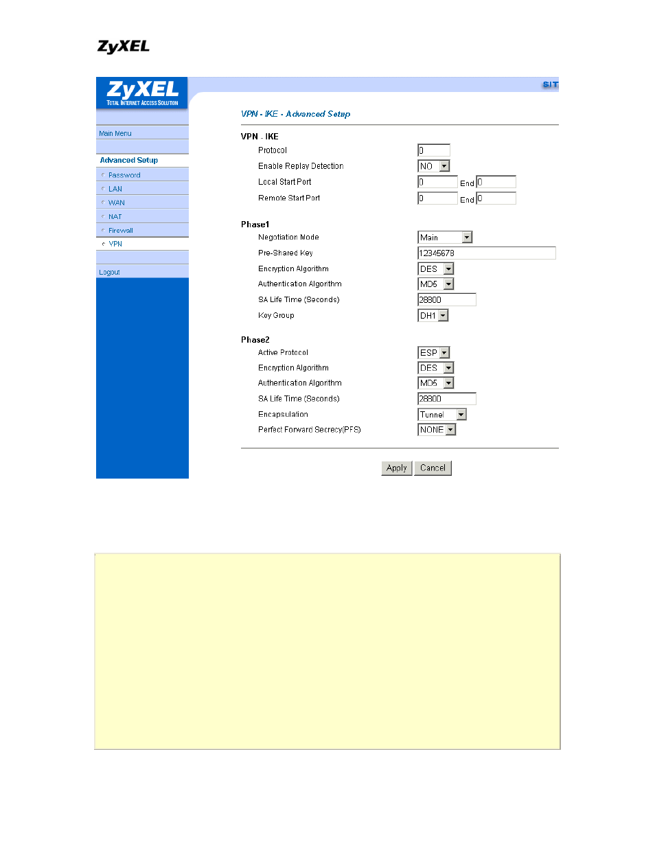 ZyXEL Communications P-202 User Manual | Page 345 / 434