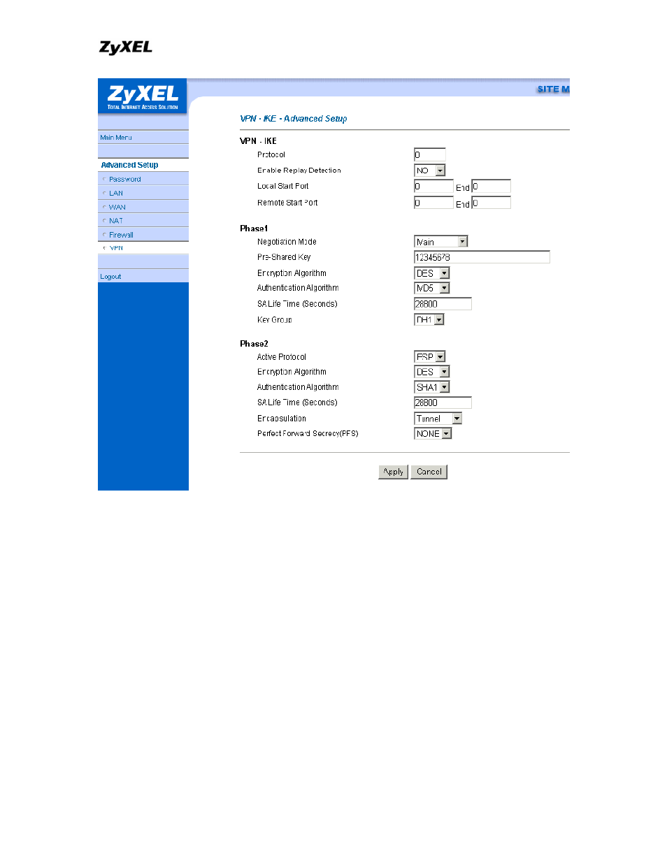 ZyXEL Communications P-202 User Manual | Page 357 / 434