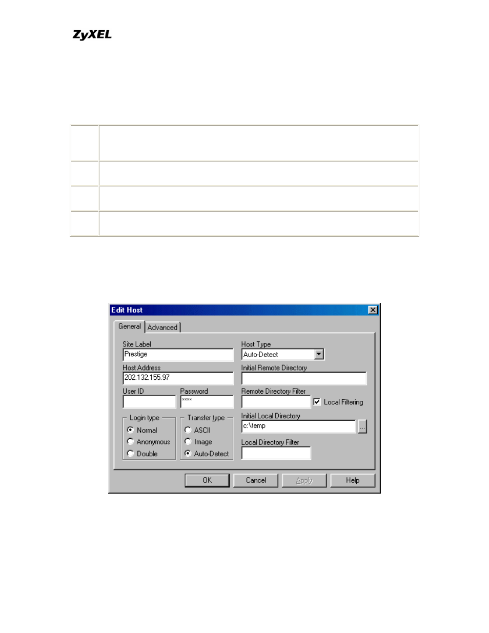 ZyXEL Communications P-202 User Manual | Page 386 / 434