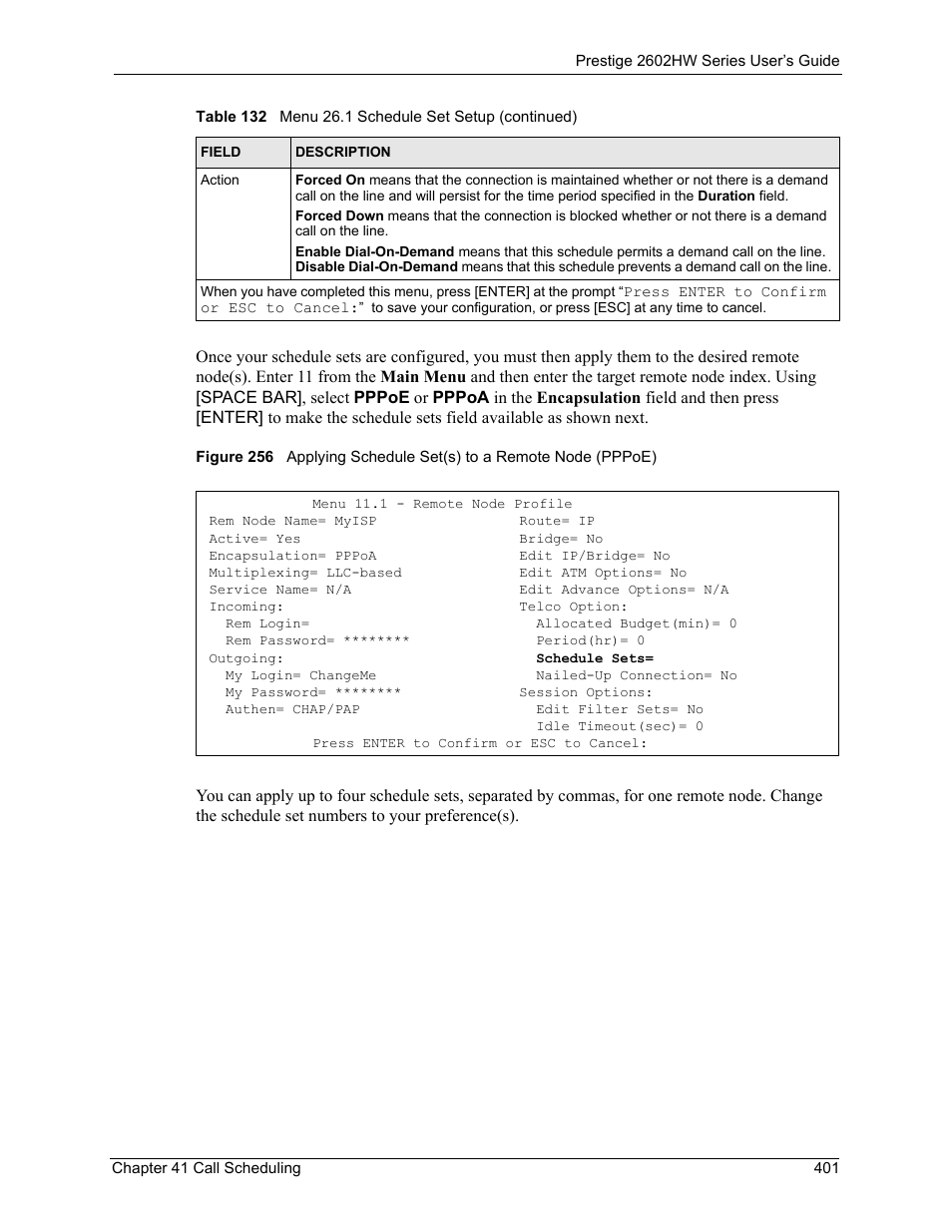 ZyXEL Communications ADSL VoIP IAD with 802.11g Wireless 2602HW Series User Manual | Page 401 / 519
