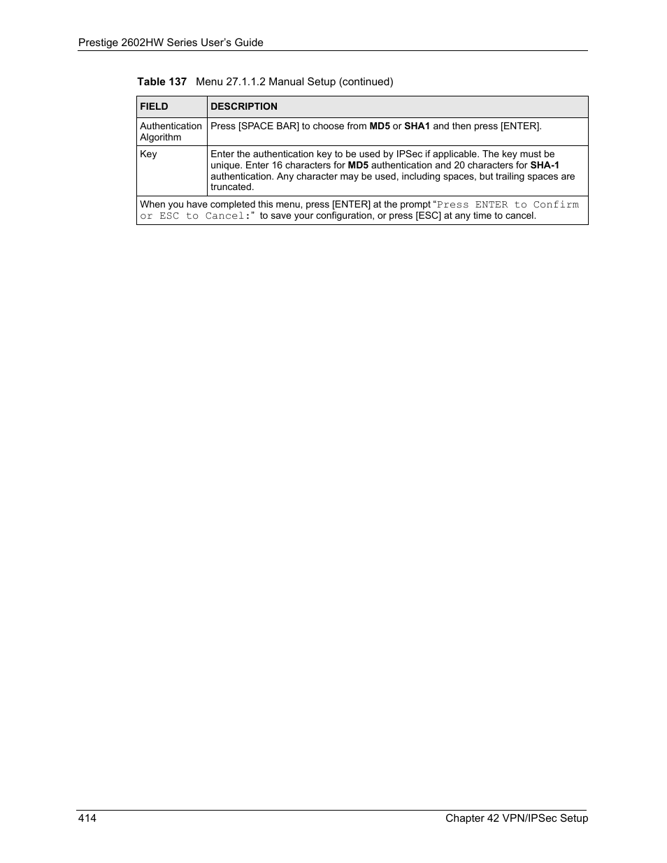 ZyXEL Communications ADSL VoIP IAD with 802.11g Wireless 2602HW Series User Manual | Page 414 / 519