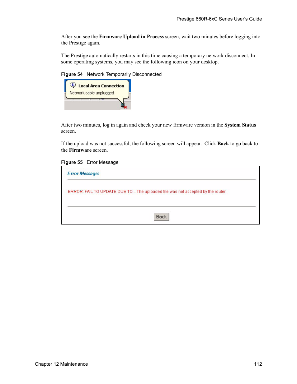 ZyXEL Communications ADSL/ADSL2/ADSL2+ Router 660R-6xC Series User Manual | Page 113 / 282