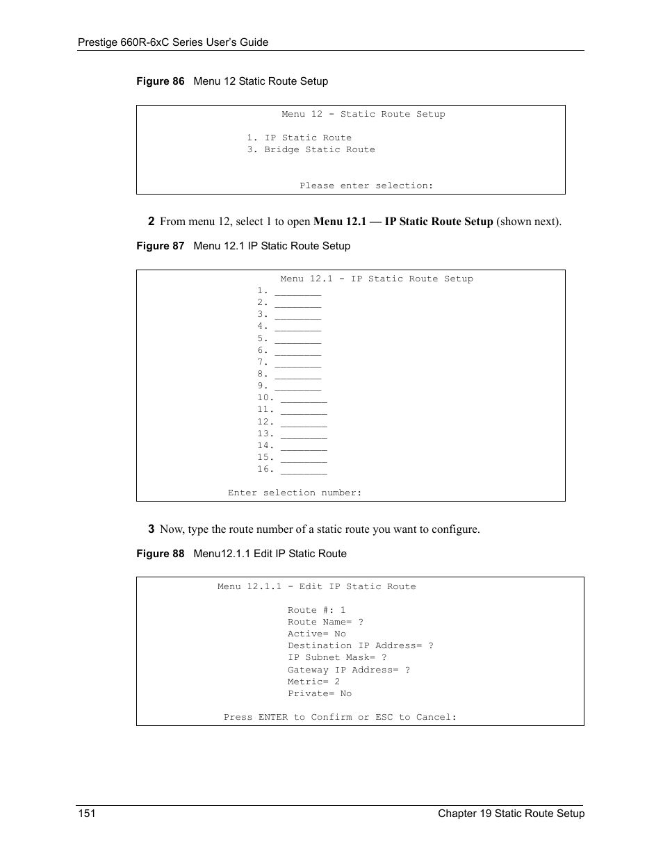 ZyXEL Communications ADSL/ADSL2/ADSL2+ Router 660R-6xC Series User Manual | Page 152 / 282