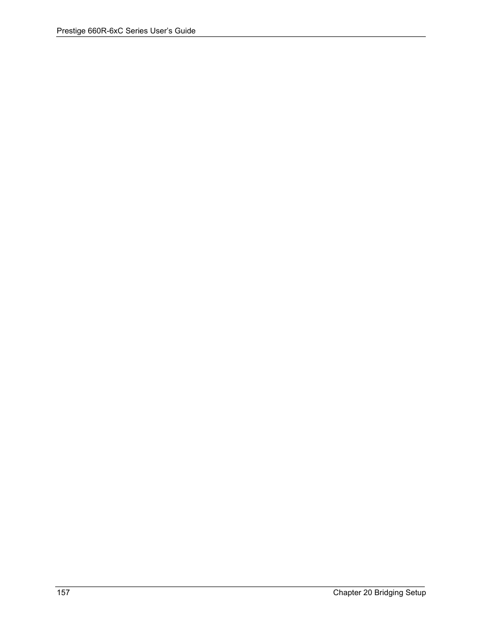 ZyXEL Communications ADSL/ADSL2/ADSL2+ Router 660R-6xC Series User Manual | Page 158 / 282