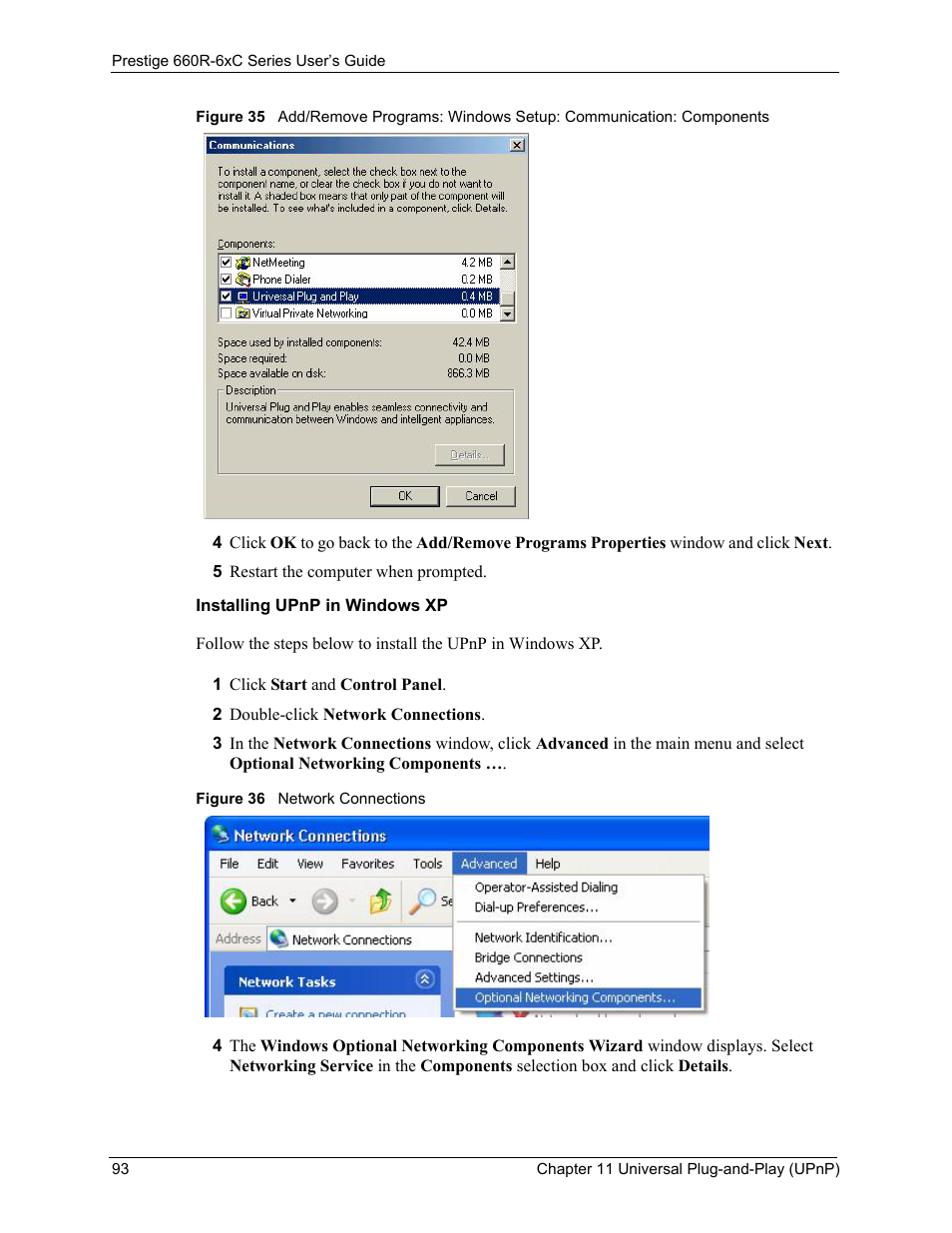 ZyXEL Communications ADSL/ADSL2/ADSL2+ Router 660R-6xC Series User Manual | Page 94 / 282