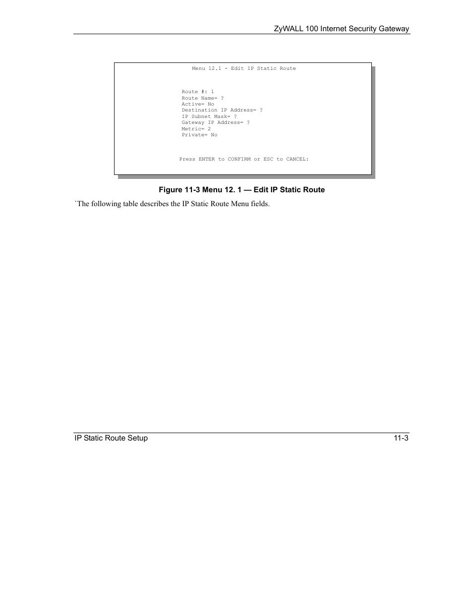ZyXEL Communications Internet Security Gateway ZyWALL 100 User Manual | Page 112 / 356
