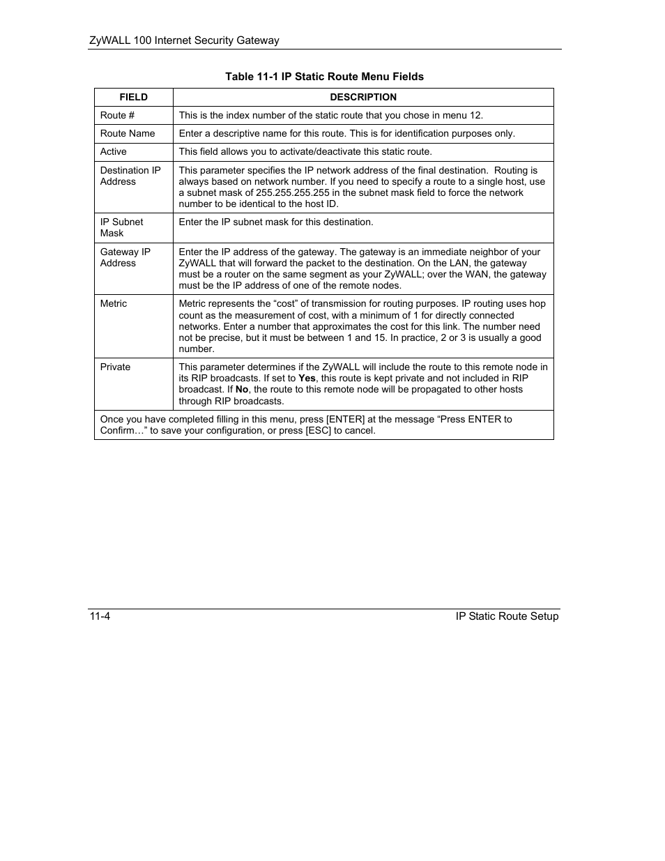 ZyXEL Communications Internet Security Gateway ZyWALL 100 User Manual | Page 113 / 356