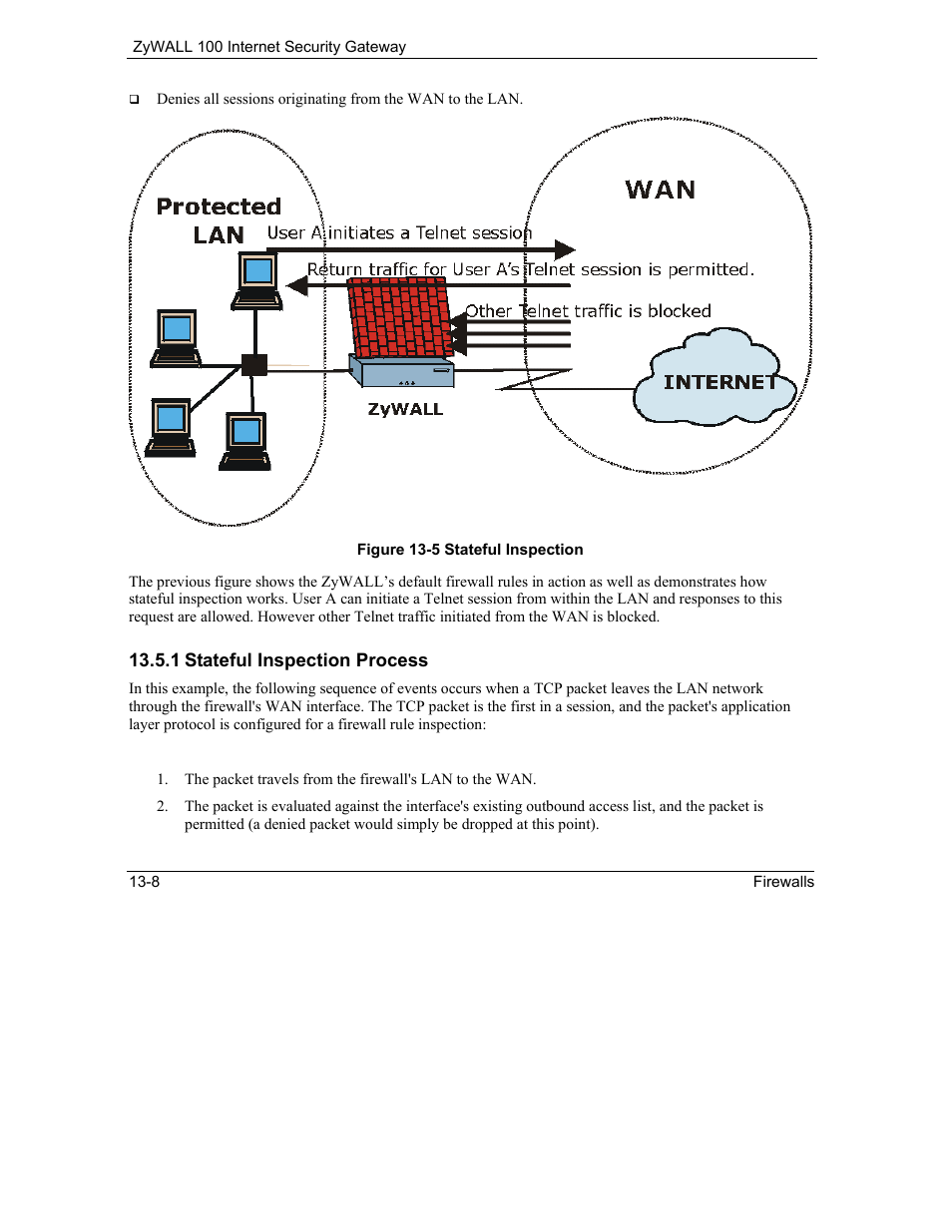 ZyXEL Communications Internet Security Gateway ZyWALL 100 User Manual | Page 150 / 356