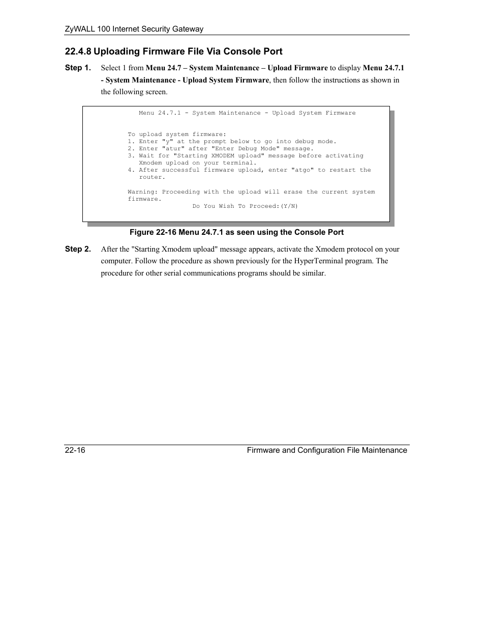ZyXEL Communications Internet Security Gateway ZyWALL 100 User Manual | Page 245 / 356