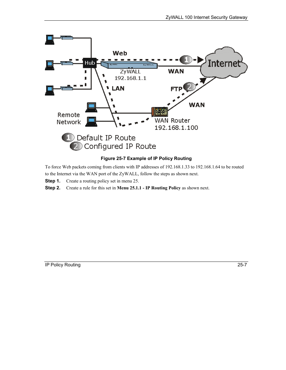 ZyXEL Communications Internet Security Gateway ZyWALL 100 User Manual | Page 270 / 356