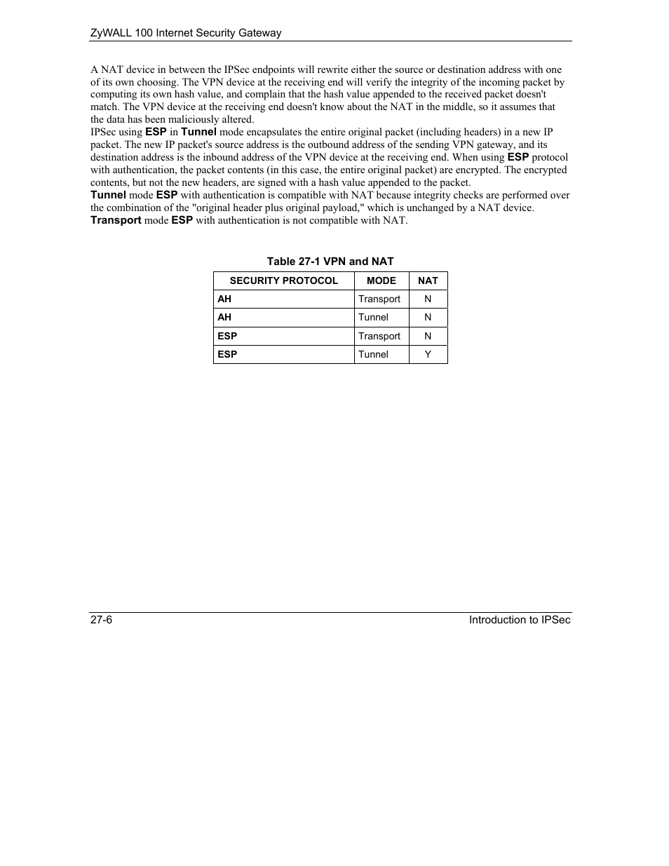 ZyXEL Communications Internet Security Gateway ZyWALL 100 User Manual | Page 283 / 356