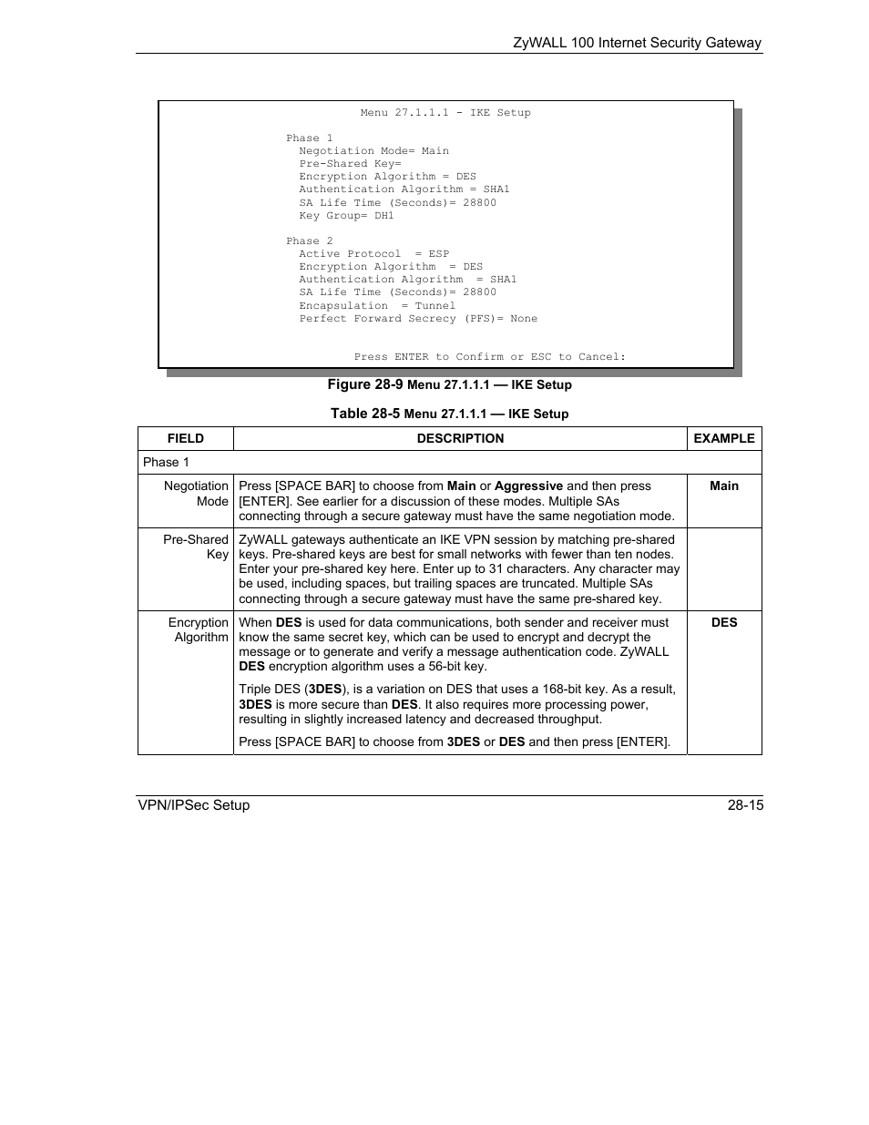 ZyXEL Communications Internet Security Gateway ZyWALL 100 User Manual | Page 298 / 356