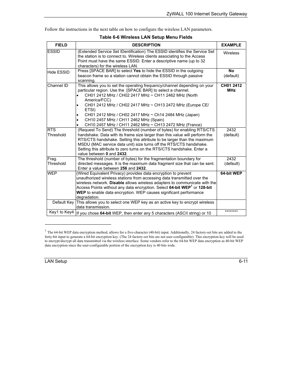 ZyXEL Communications Internet Security Gateway ZyWALL 100 User Manual | Page 70 / 356