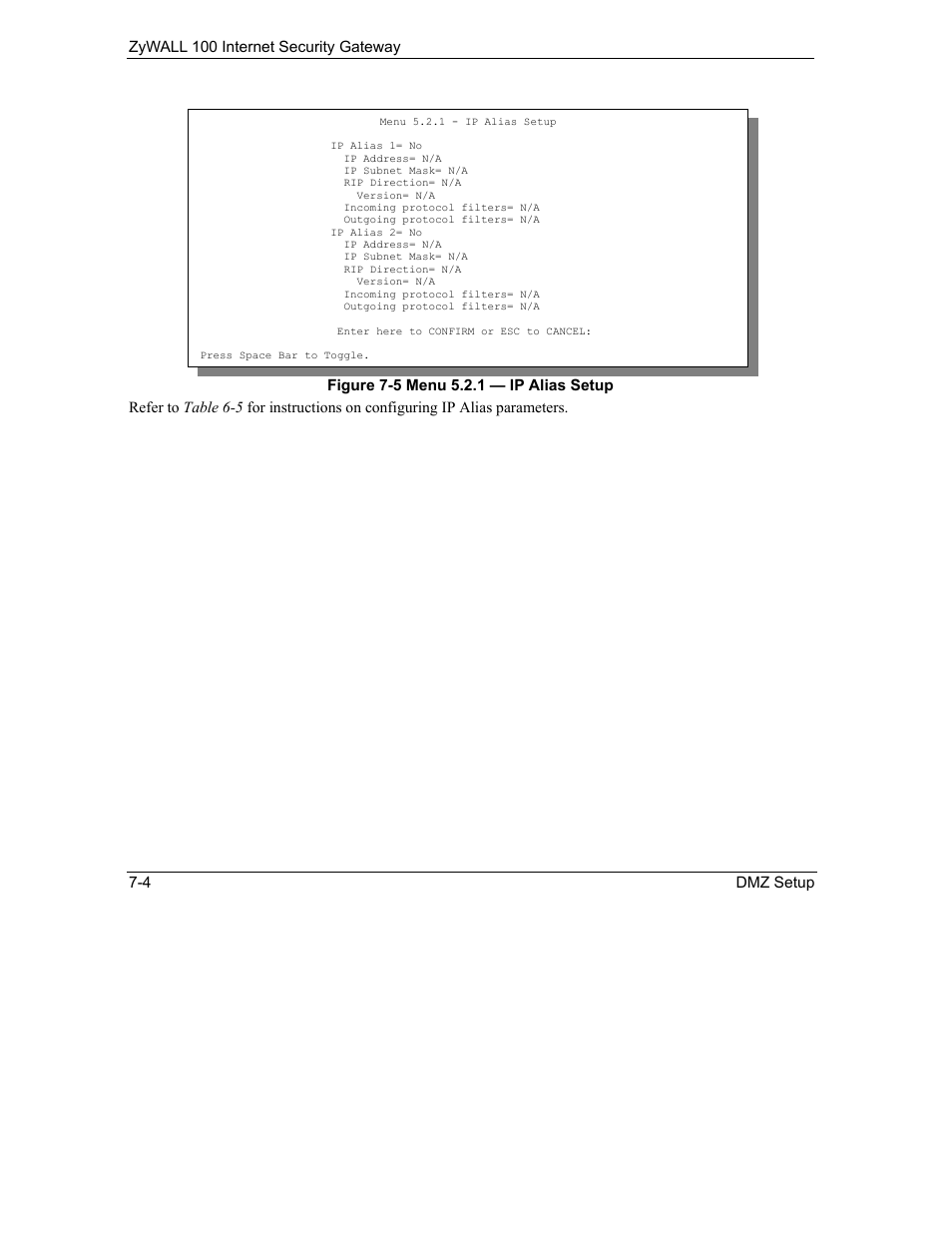 ZyXEL Communications Internet Security Gateway ZyWALL 100 User Manual | Page 77 / 356