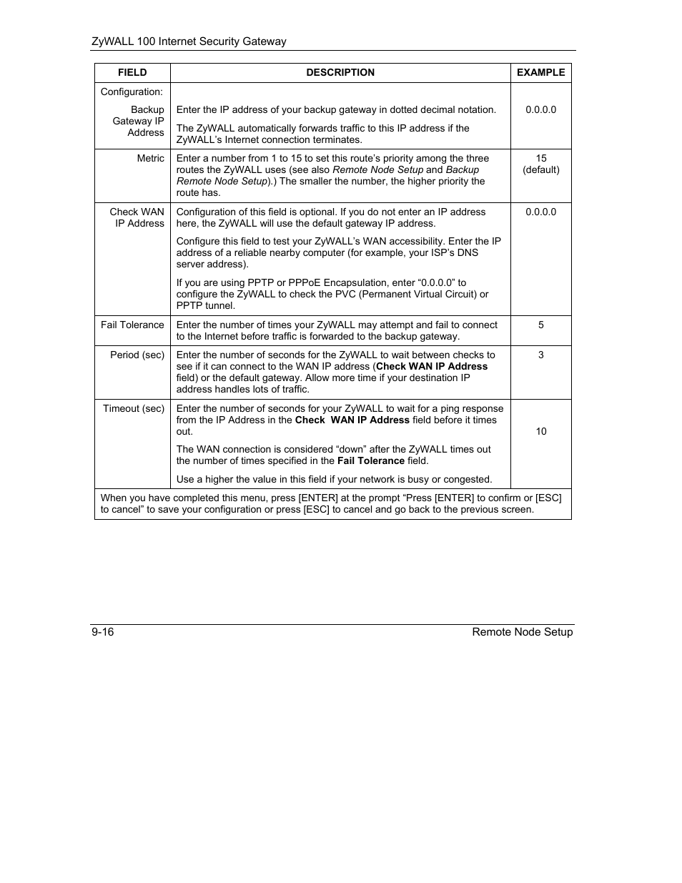 ZyXEL Communications Internet Security Gateway ZyWALL 100 User Manual | Page 99 / 356