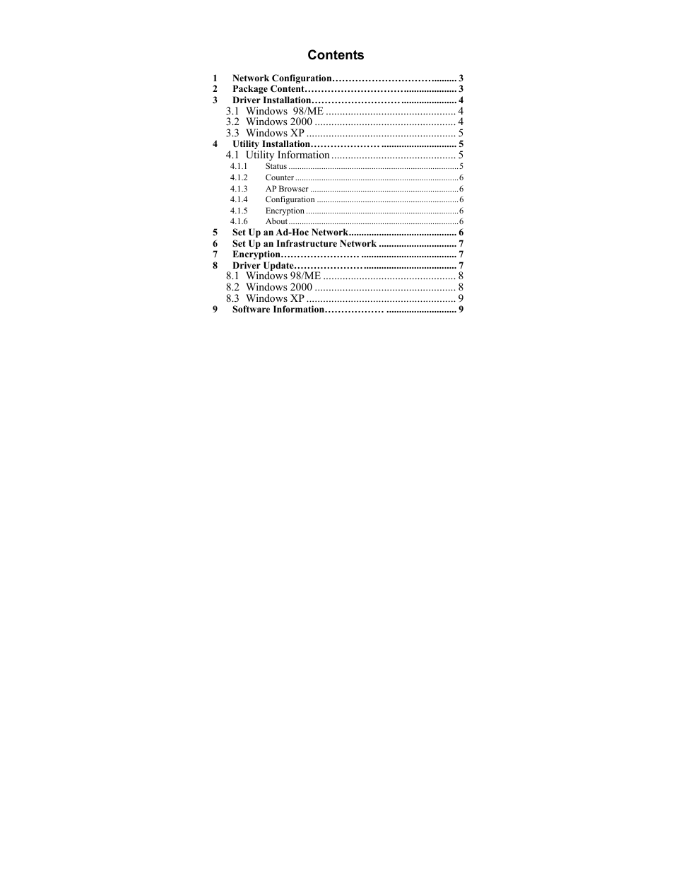 ZyXEL Communications Wireless LAN USB Adapter ZyAIR 200 User Manual | Page 2 / 9