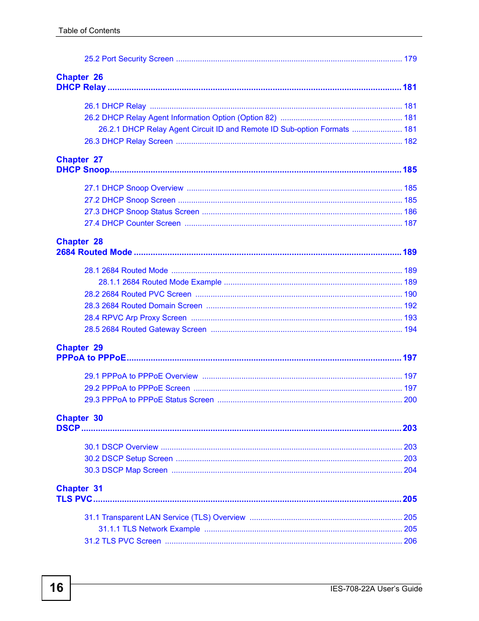 ZyXEL Communications IES-708-22A User Manual | Page 16 / 448