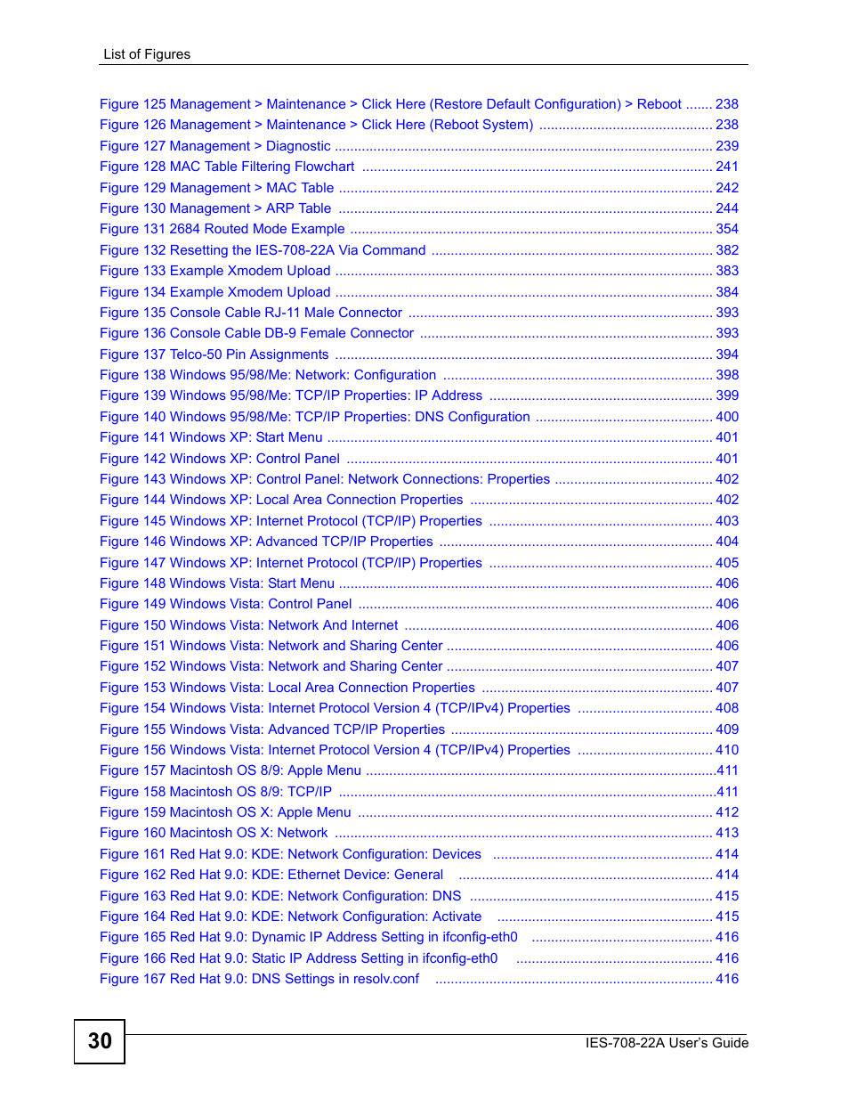 ZyXEL Communications IES-708-22A User Manual | Page 30 / 448