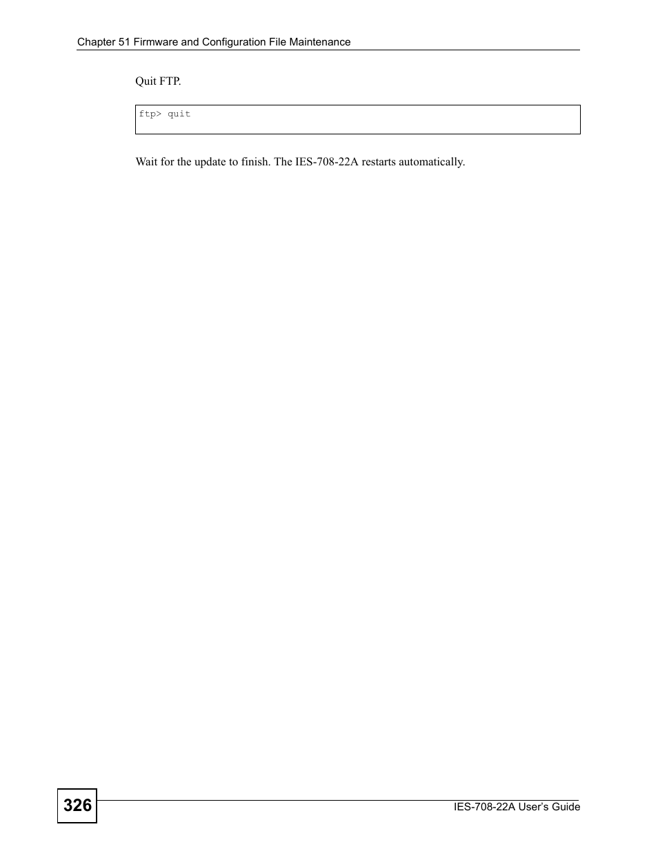 ZyXEL Communications IES-708-22A User Manual | Page 326 / 448