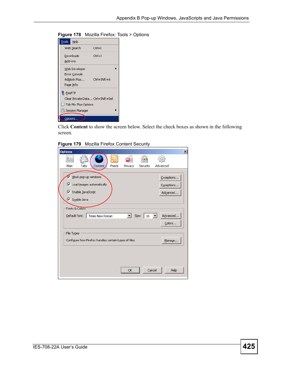 ZyXEL Communications IES-708-22A User Manual | Page 425 / 448