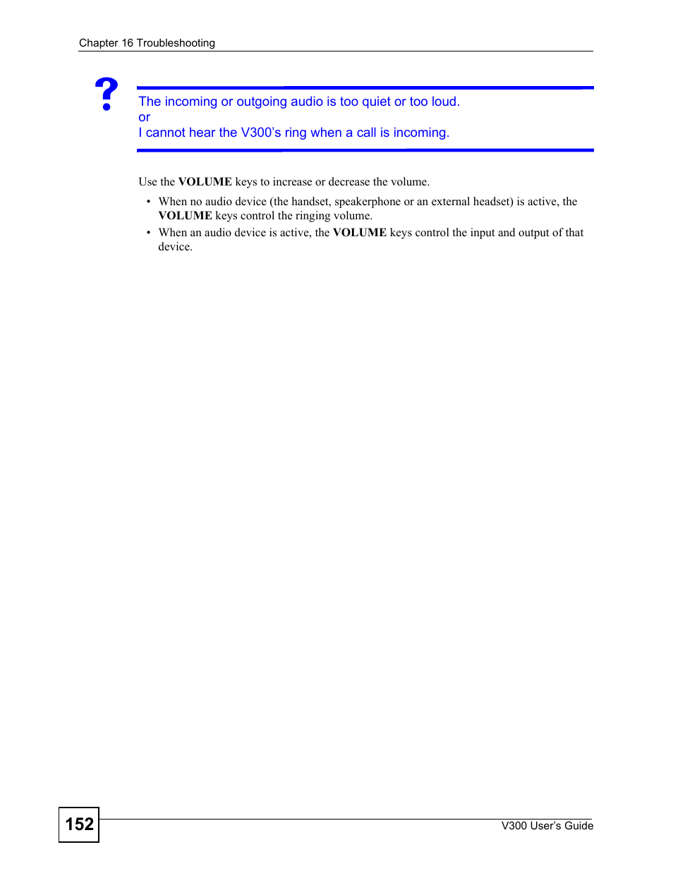 ZyXEL Communications V300 User Manual | Page 152 / 204