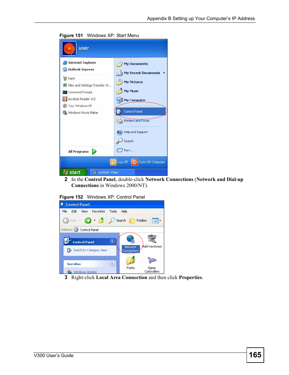 ZyXEL Communications V300 User Manual | Page 165 / 204