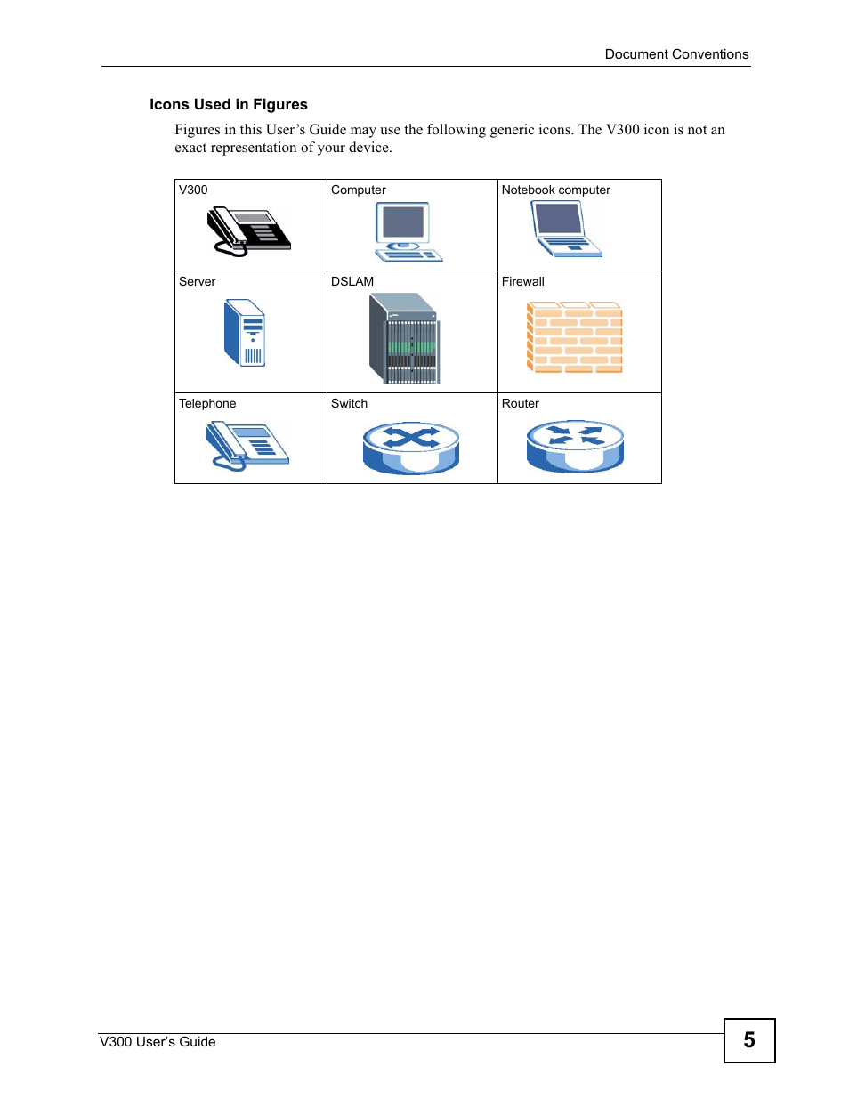 ZyXEL Communications V300 User Manual | Page 5 / 204