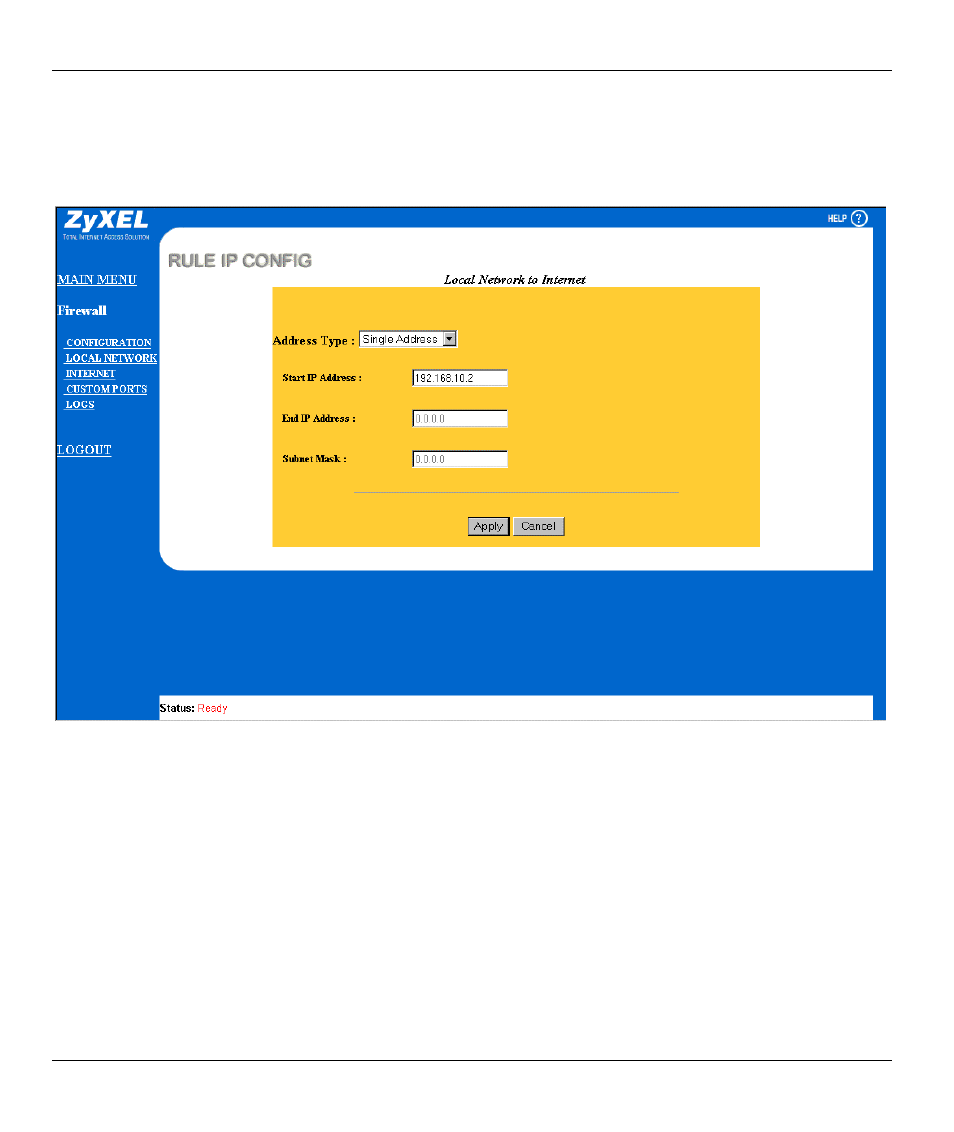 ZyXEL Communications ZYWALL10 User Manual | Page 201 / 267