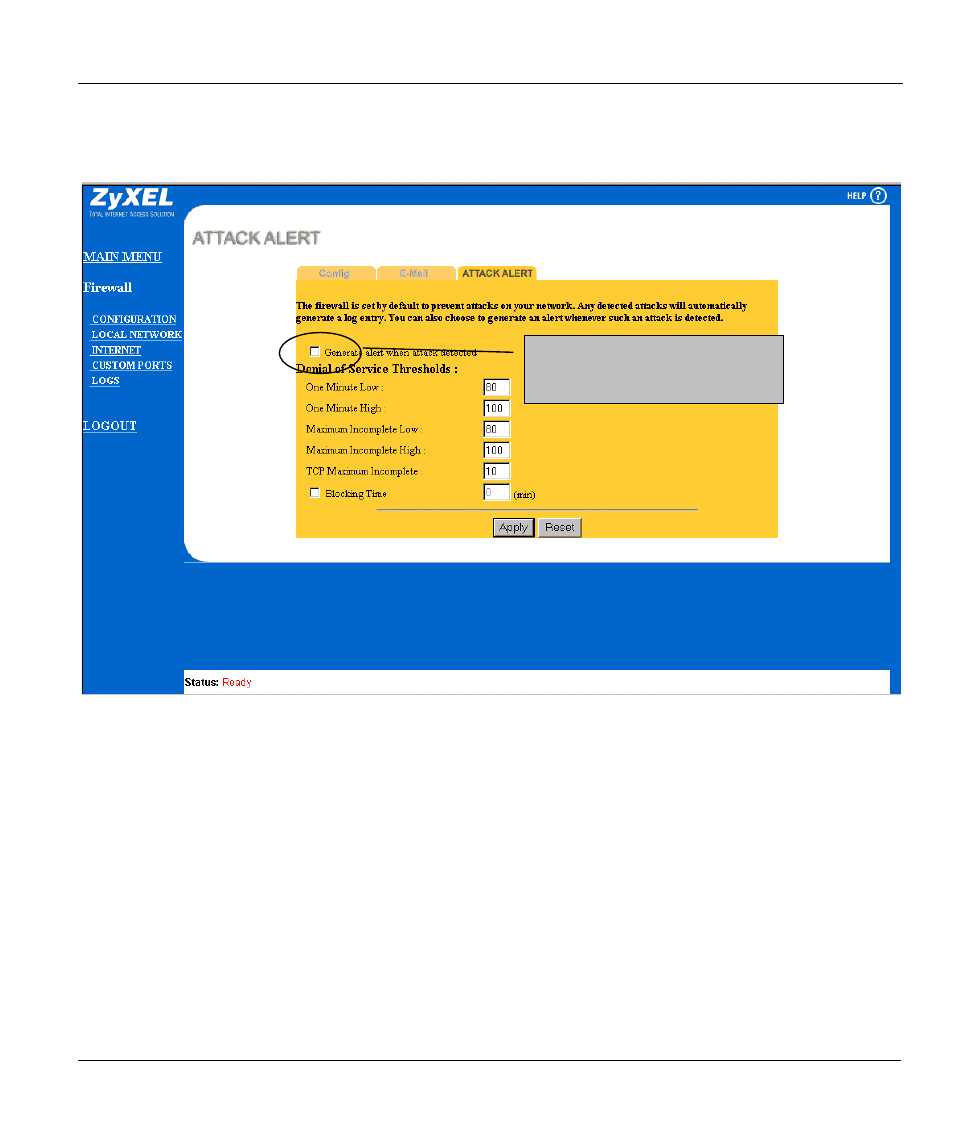 ZyXEL Communications ZYWALL10 User Manual | Page 218 / 267