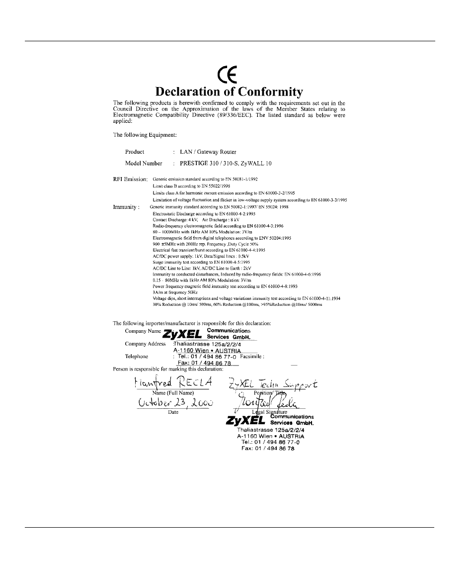 ZyXEL Communications ZYWALL10 User Manual | Page 6 / 267