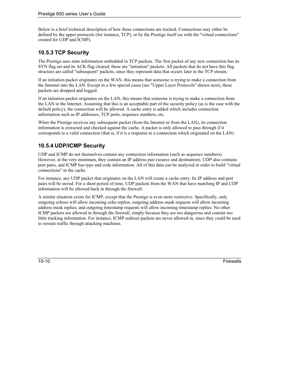 ZyXEL Communications 650 Series User Manual | Page 124 / 513