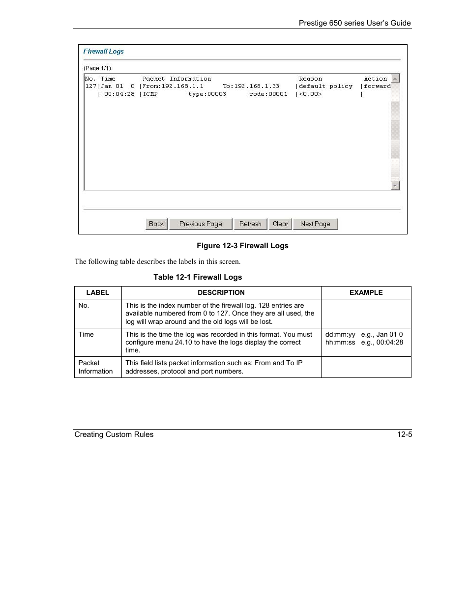 ZyXEL Communications 650 Series User Manual | Page 141 / 513