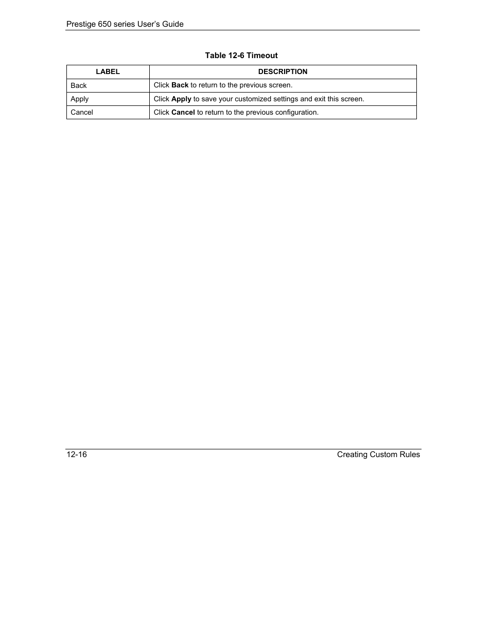 ZyXEL Communications 650 Series User Manual | Page 152 / 513