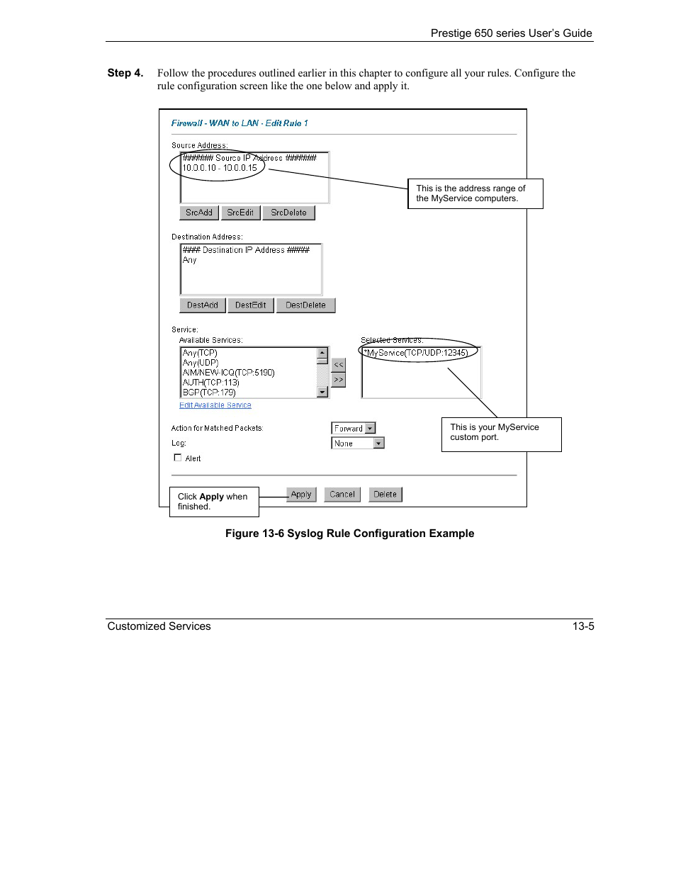 ZyXEL Communications 650 Series User Manual | Page 157 / 513