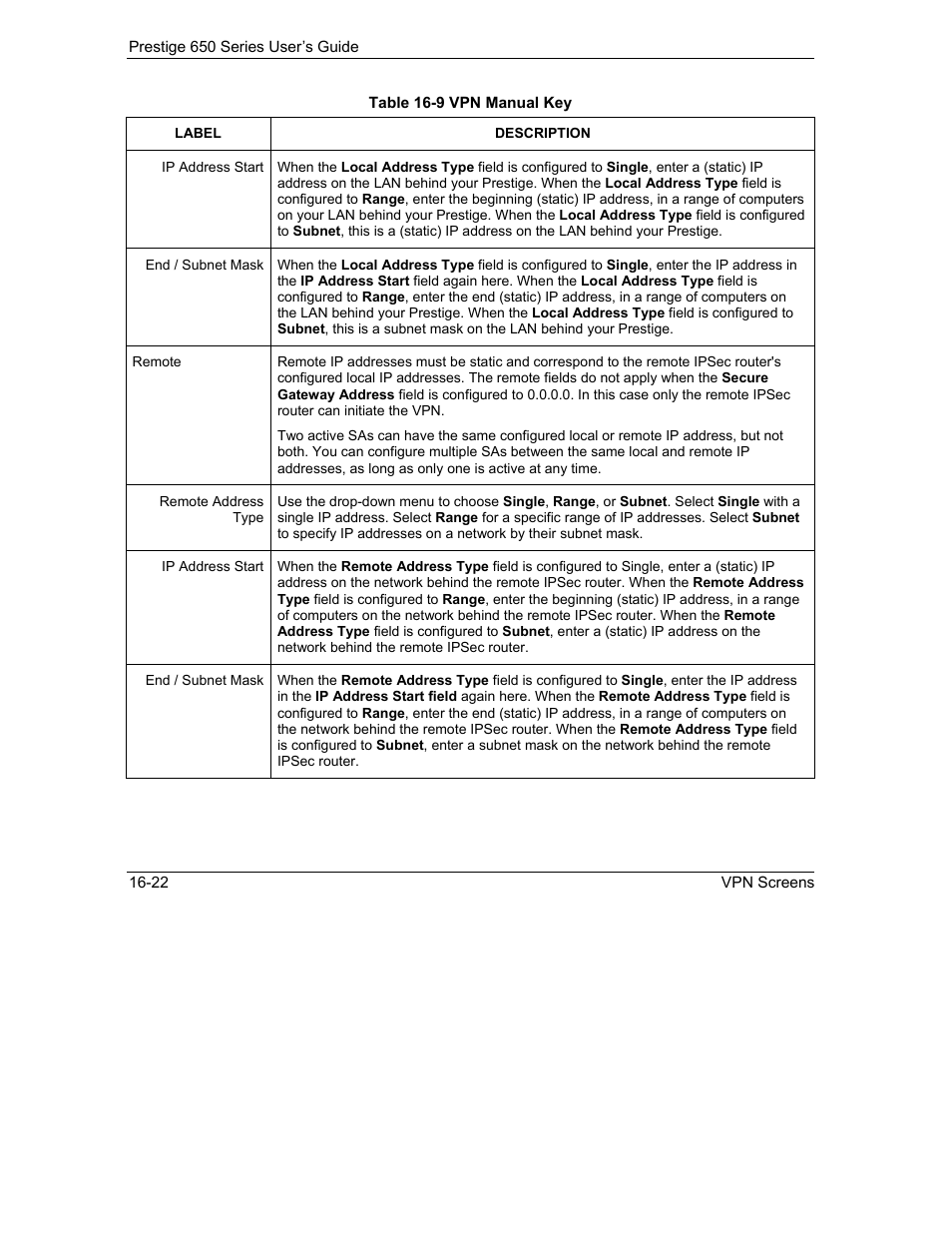 ZyXEL Communications 650 Series User Manual | Page 194 / 513