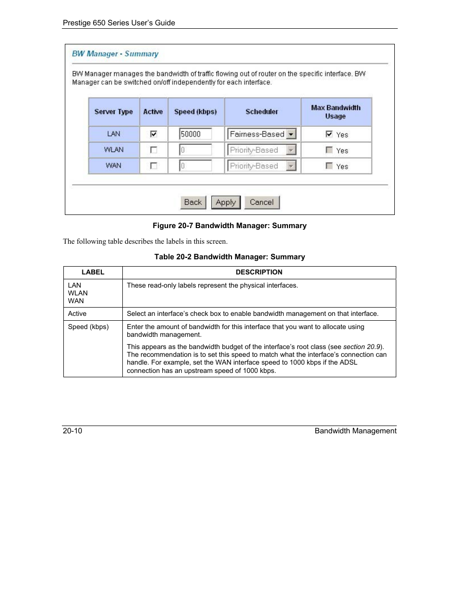 ZyXEL Communications 650 Series User Manual | Page 236 / 513
