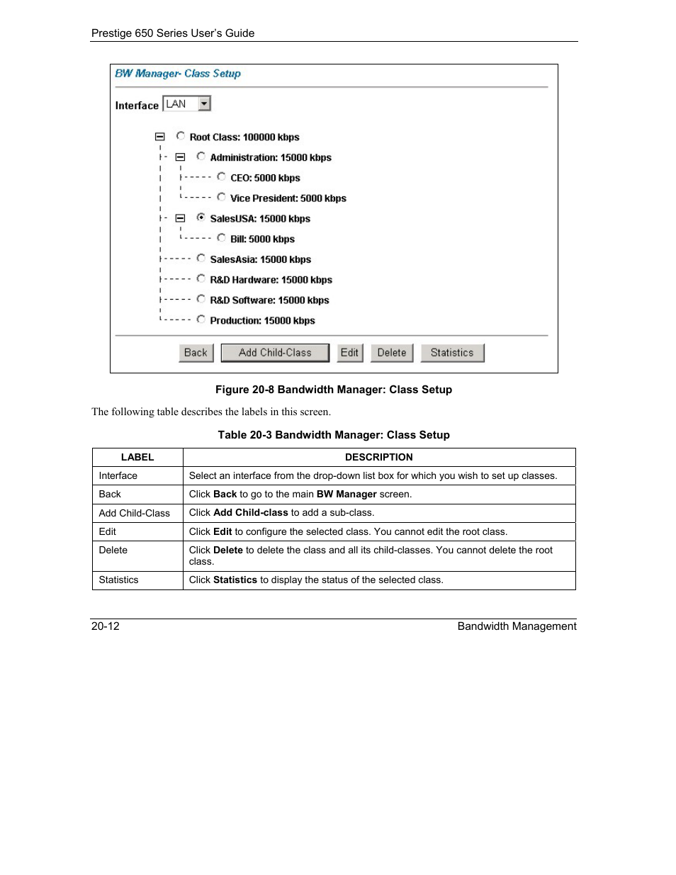ZyXEL Communications 650 Series User Manual | Page 238 / 513