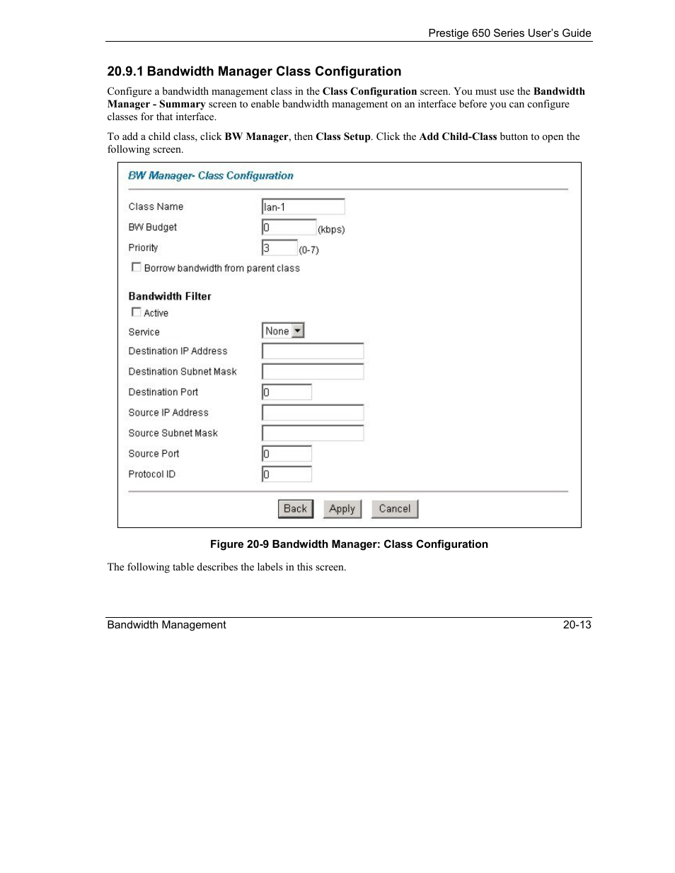 ZyXEL Communications 650 Series User Manual | Page 239 / 513