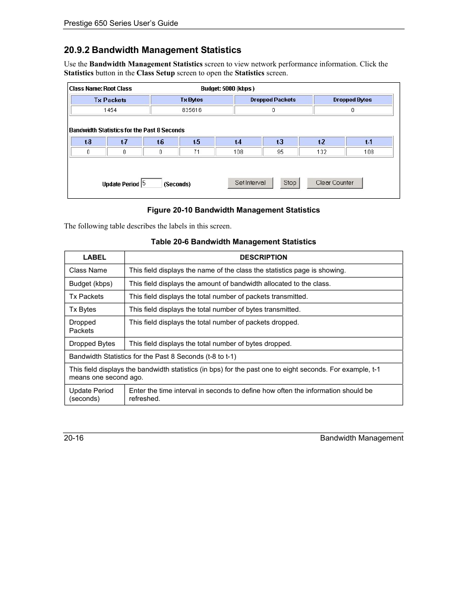 ZyXEL Communications 650 Series User Manual | Page 242 / 513