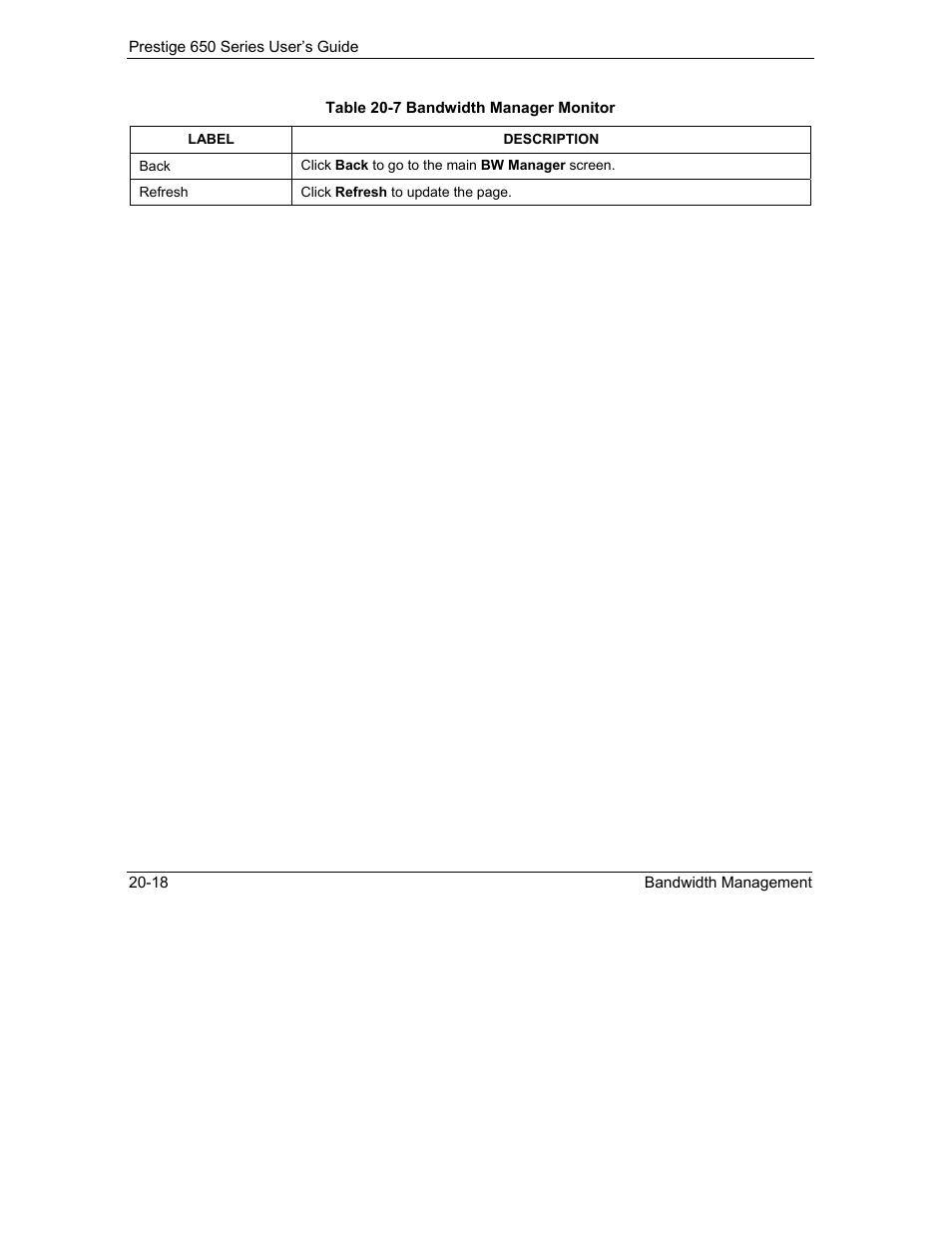 ZyXEL Communications 650 Series User Manual | Page 244 / 513