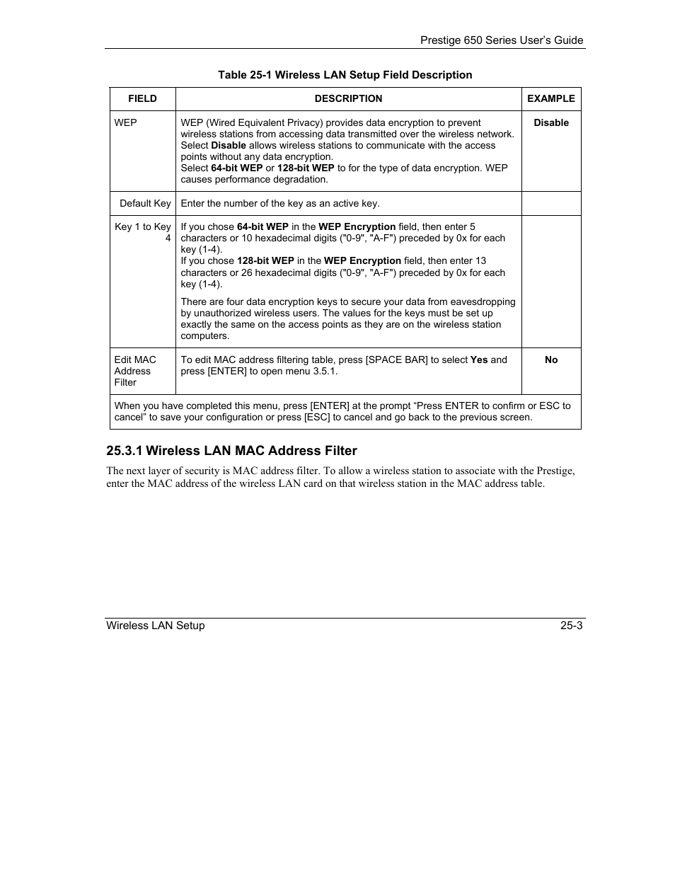 ZyXEL Communications 650 Series User Manual | Page 283 / 513