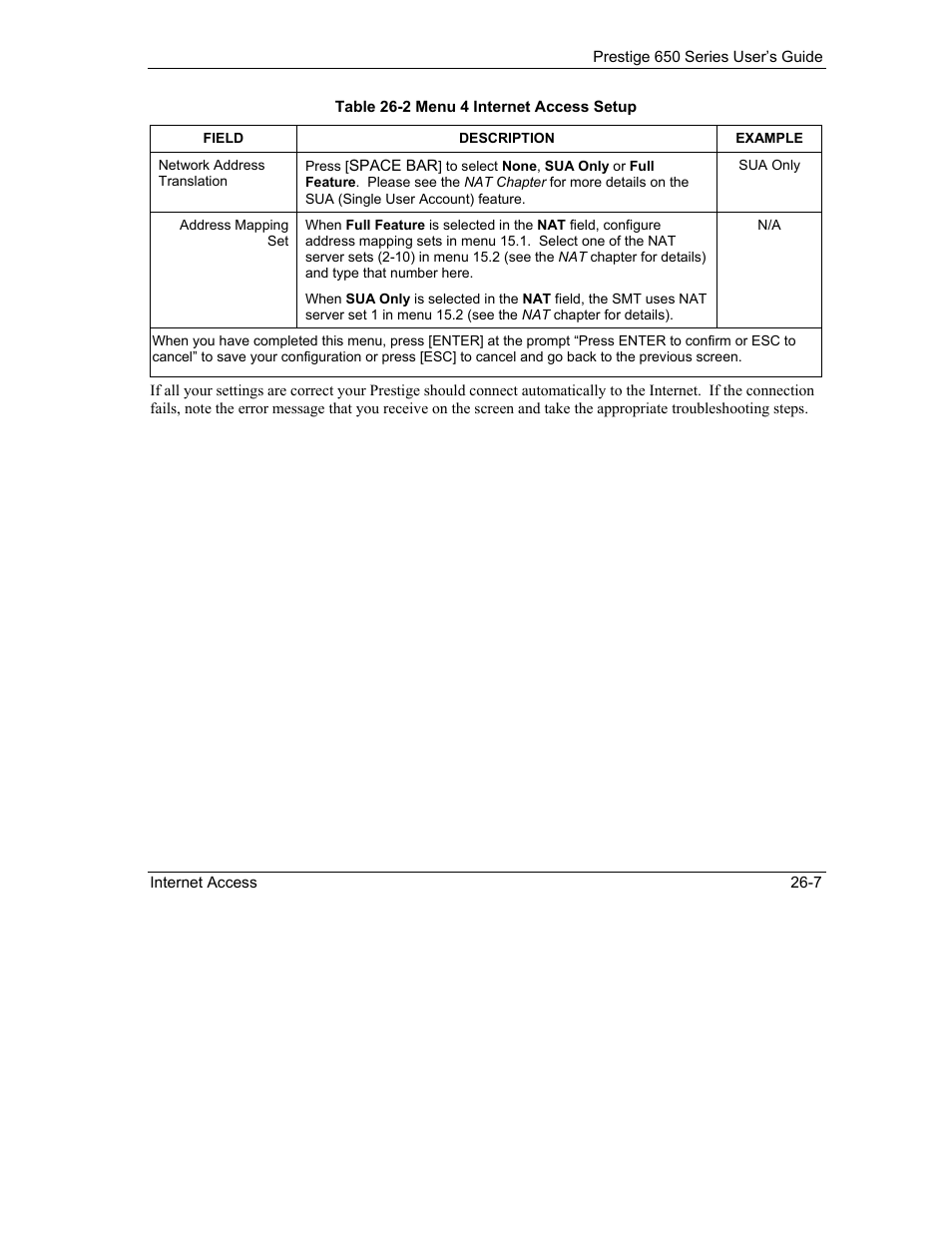 ZyXEL Communications 650 Series User Manual | Page 291 / 513