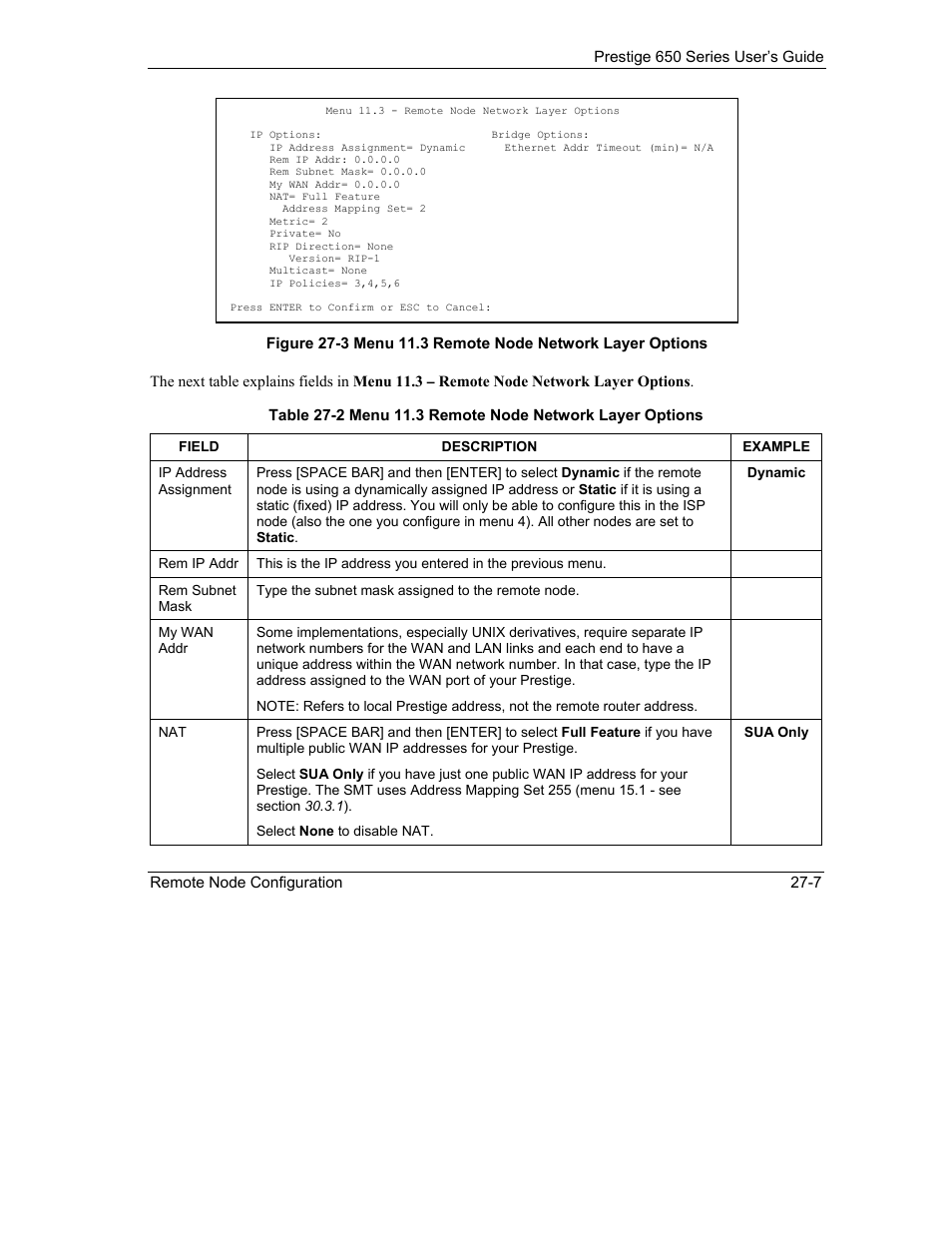 ZyXEL Communications 650 Series User Manual | Page 299 / 513