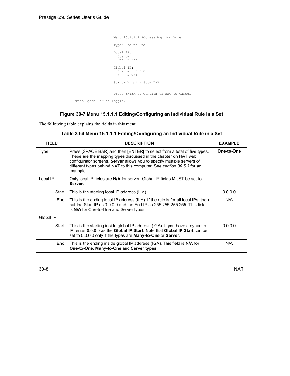 ZyXEL Communications 650 Series User Manual | Page 326 / 513
