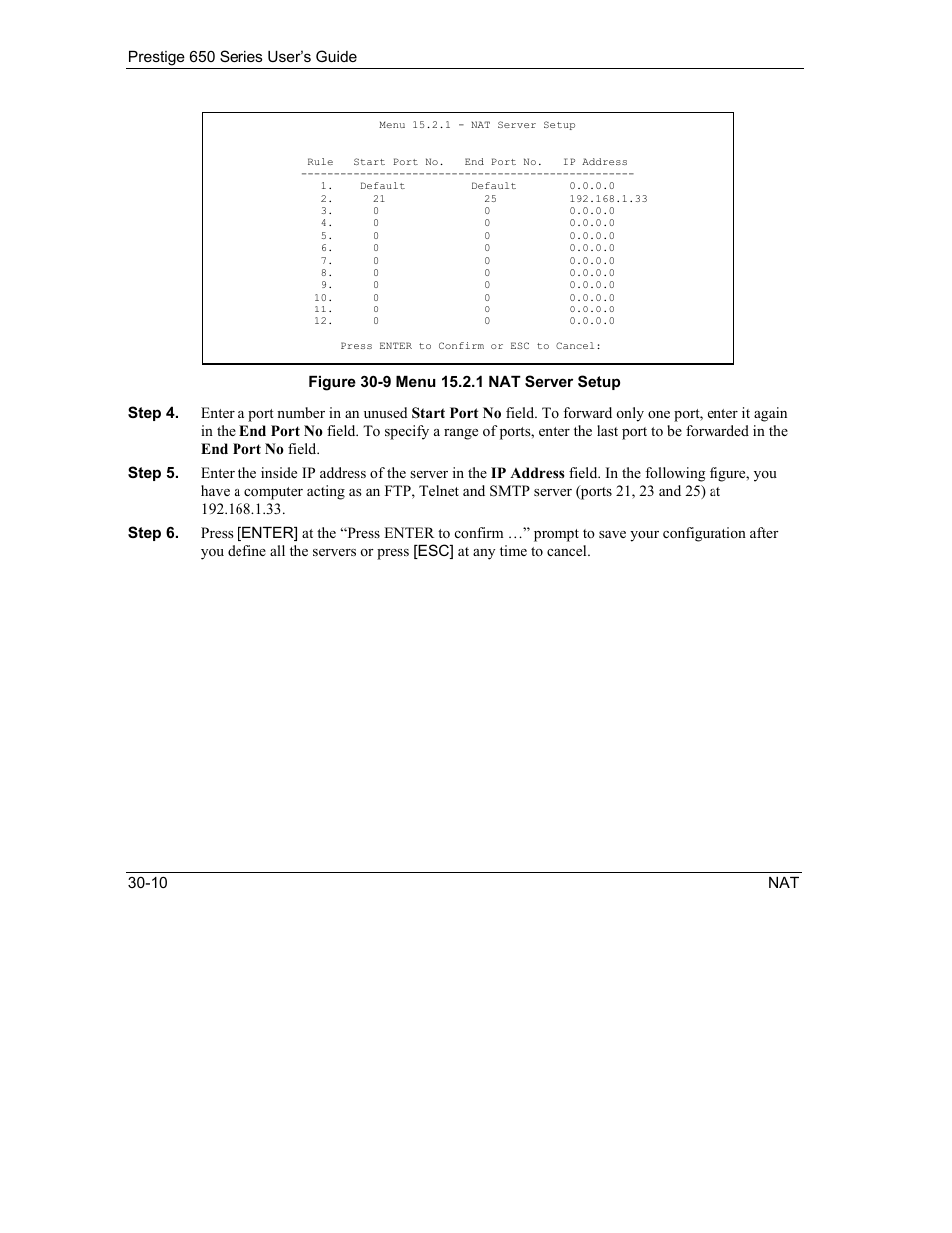ZyXEL Communications 650 Series User Manual | Page 328 / 513