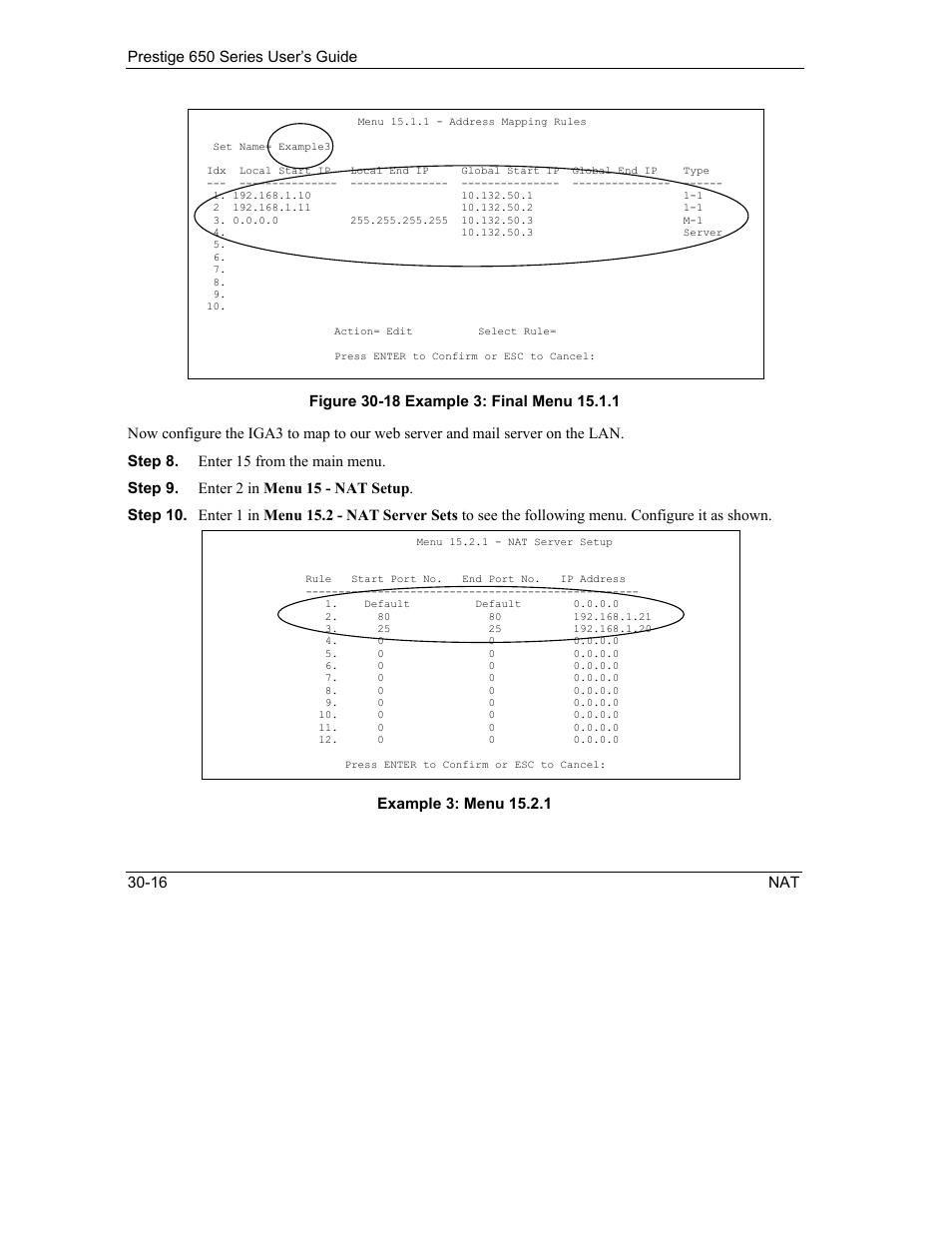 ZyXEL Communications 650 Series User Manual | Page 334 / 513