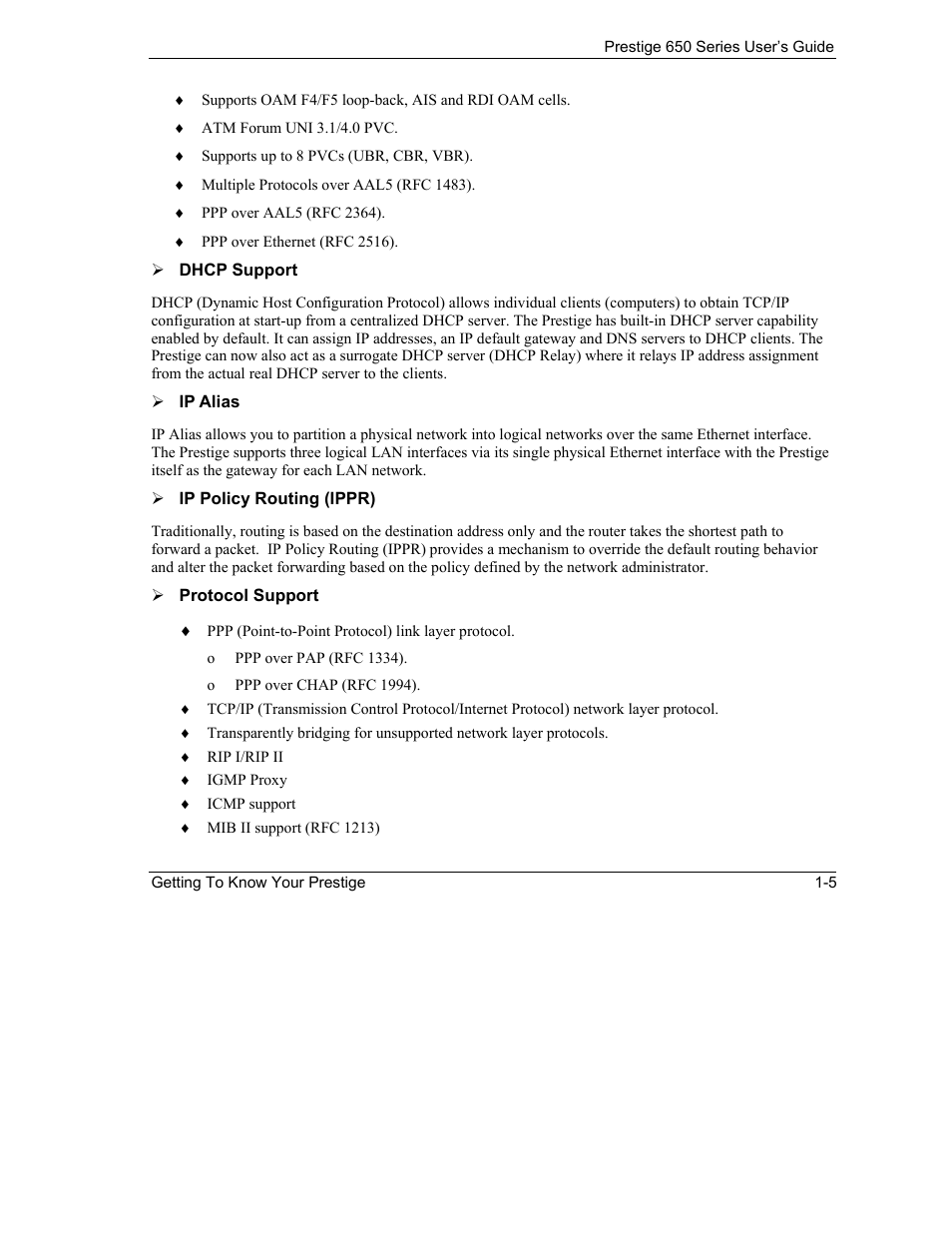 ZyXEL Communications 650 Series User Manual | Page 35 / 513