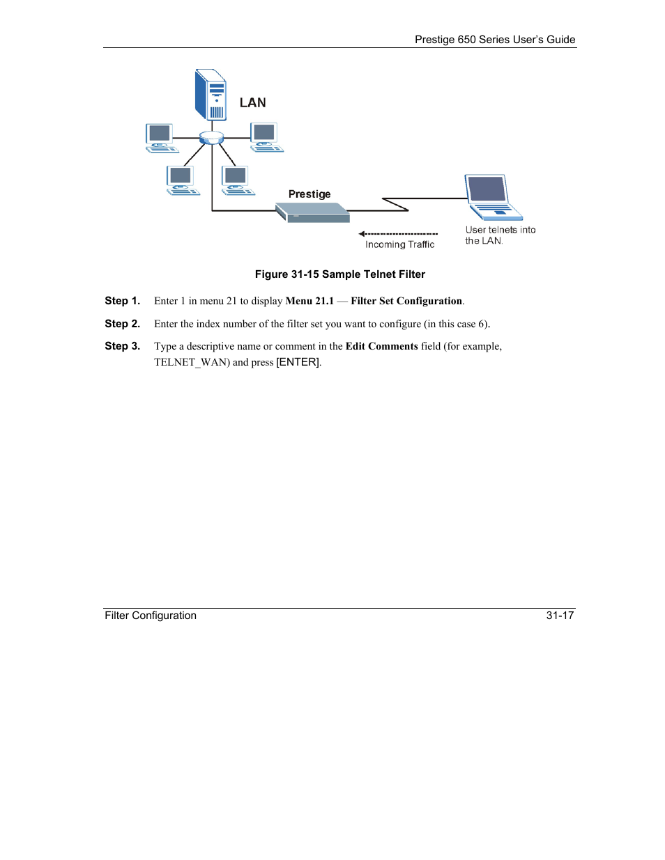 ZyXEL Communications 650 Series User Manual | Page 355 / 513